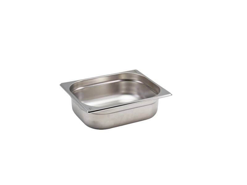 Genware Gastronorm Pan Stainless Steel 1/2 GN12-100