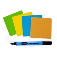 Show-me Whiteboard Set Magnetic Assorted MNT757540A Pack of 30