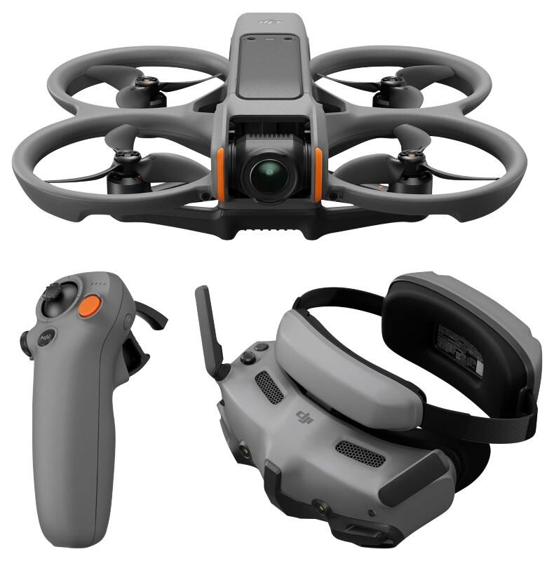 DJI Avata 2 Fly More Combo (1 Battery) 4 rotors Quadcopter 12 MP 3840 x 2880 pixels 2150 mAh Black