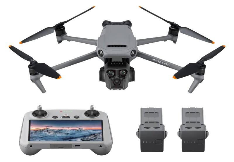 DJI Mavic 3 Pro Fly More Combo + RC Smart controller - Grijs