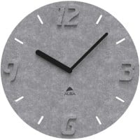 Alba Wall Clock Grey 30 x 4 x 30 cm