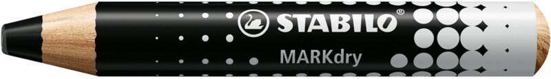 STABILO MARKdry Whiteboard Marker Black Extra Broad Pencil 10 mm