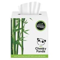 The Cheeky Panda Facial Tissues 3 Ply CUBFTX12 Pack of 56
