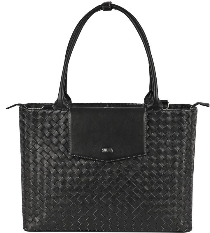 SOCHA Laptop Bag 425 x 295 cm Leather Black