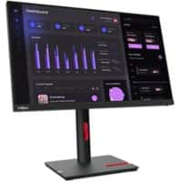 Lenovo ThinkVision 60.5 cm (23.8") LED Monitor T24i-30 Black