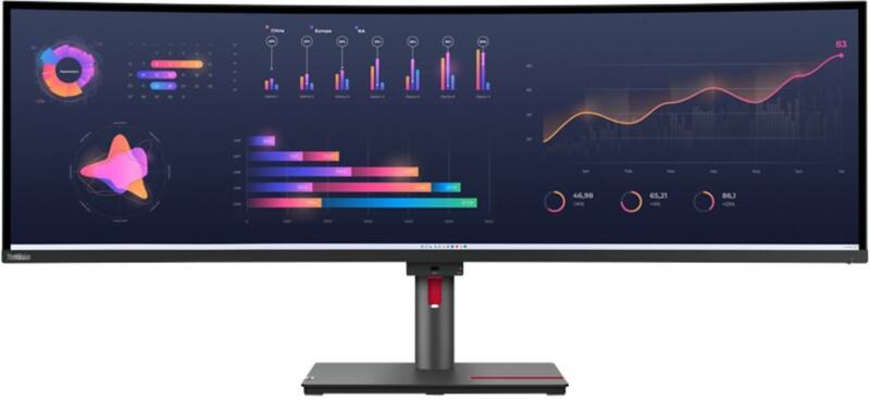 Lenovo ThinkVision 124.5 cm (49") LED Monitor P49w-30 Black