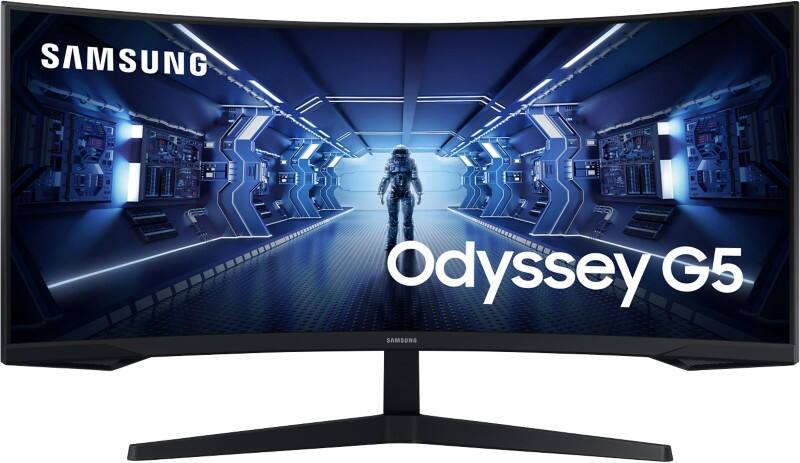 Samsung Odyssey 86.4 cm (34") LED Monitor LC34G55TWWPXXU