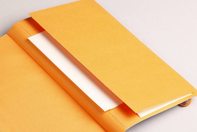 Rhodia Notebook A4+ Ruled Casebound Side Bound Soft Cover Choco Not perforated 160 Pages