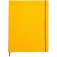Rhodia Notebook A4+ Ruled Casebound Side Bound Soft Cover Daffodil Not perforated 160 Pages