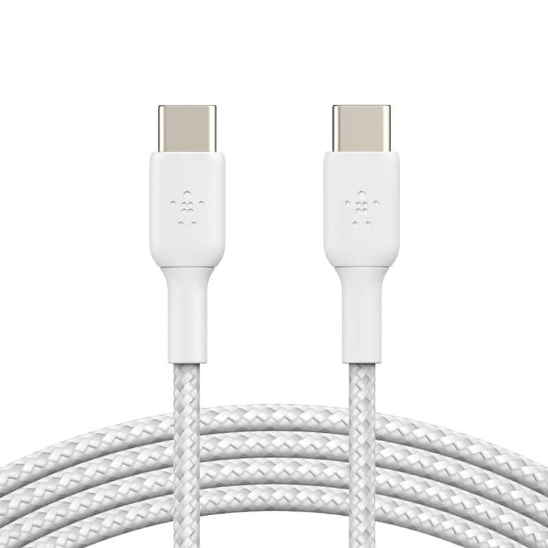 Belkin Charging Cable USB-C Male USB-C Male 1 m White