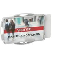 DURABLE Card Holder Without Clip 9.5 x 7 cm PS (Polystyrene) Pack of 10