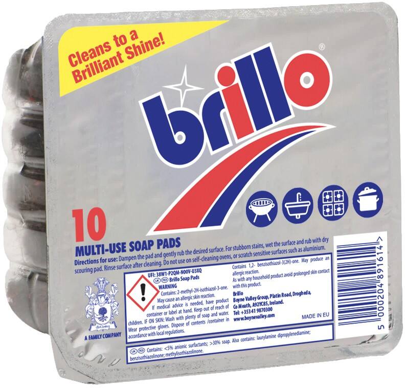 Brillo Soap Pack of 10 