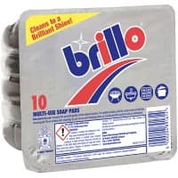 Brillo Soap Pads Pack of 10 