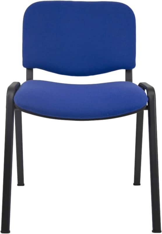Realspace Visitor Chair Blue 120 kg D5SUK/IB 530 x 540 x 800 mm 4 Pieces