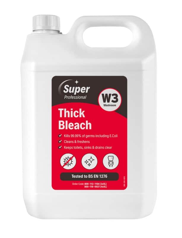 Super Professional Products Bleach W3 Non Scented 5 L 
