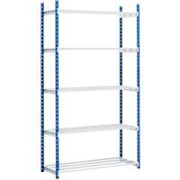 Paperflow Shelving Unit Steel 1,000 x 340 x 2,000 mm Blue