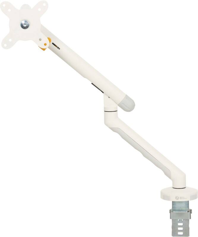 BakkerElkhuizen BE Flexible Monitor Arm Height Adjustable 35" 387 x 580 x 485 mm White