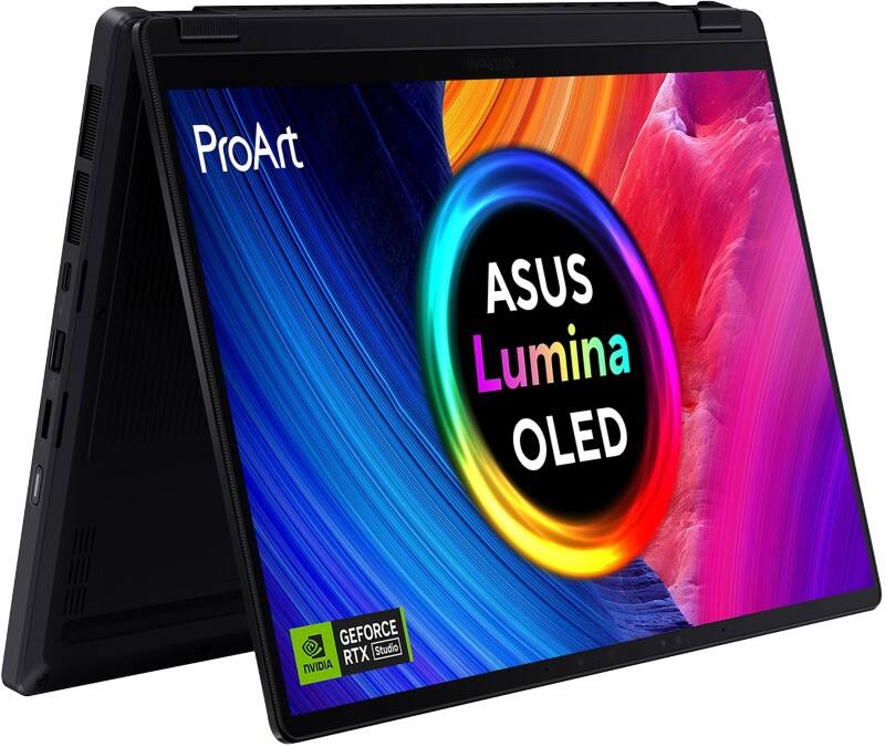 ASUS ProArt PX13 Laptop 33.8 cm (13.3") AMD Ryzen 9370 5.1 GHz 32 GB 2 TB 2 TB NVIDIA GeForce RTX 4070 Windows 11 Home Black