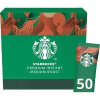 Starbucks Medium Roast Instant Coffee Sachets Pack of 50 of 2.3 g