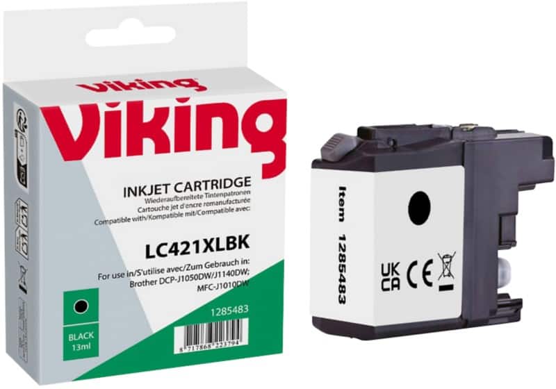 Viking LC-421XLBK Compatible Ink Cartridge NB-RLC421XLBK Black