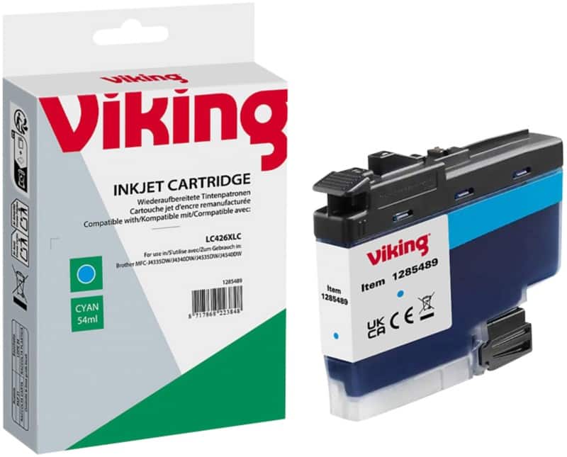 Viking LC-426XLC Compatible Ink Cartridge NB-RLC426XLC Cyan
