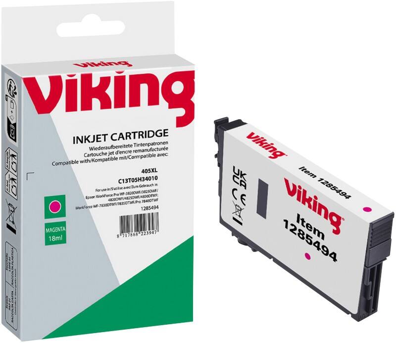 Viking C13T05H34010 Compatible Ink Cartridge NE-RT405XLM Magenta