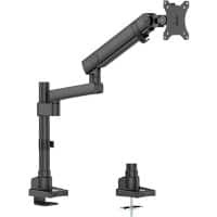 ACT Office Solid Pro Dual Monitor Arm Desk Mount Height Adjustable 2.8 cm x 65.5 cm x 110 cm Black 40" mechanical spring, 1 monitor