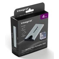 Integral SSD 4 TB USB 3.2 (Gen 2) Silver INSSD4TPORT3.2SLIMXS