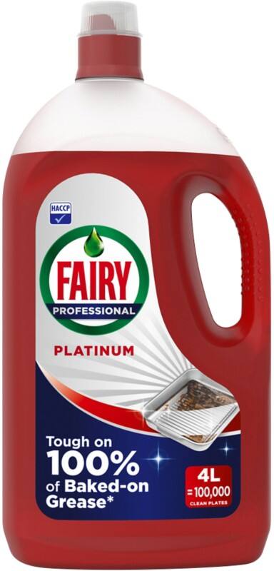 Fairy Professional Platinum Washing Up Liquid 4L