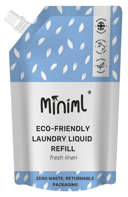 Miniml Refill Laundry Detergent Fresh Linen 1 L