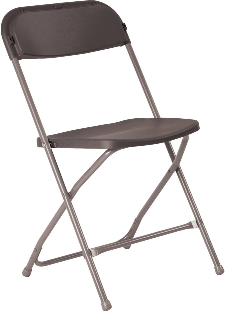 TITAN Chair Plastic Without armrest Charcoal TCFLFC1-C 450 x 520 x 100 mm 14+ years