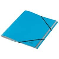 Leitz Recycle Card Divider Book 3915 A4 CO2 Compensated Blue 12 Tabs 100% Recycled Card