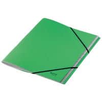 Leitz Recycle Card Divider Book 3915 A4 CO2 Compensated Green 12 Tabs 100% Recycled Card