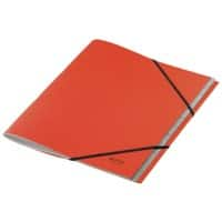 Leitz Recycle Card Divider Book 3915 A4 CO2 Compensated Red 12 Tabs 100% Recycled Card