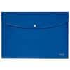 Leitz Recycle Document Wallet 4678 A4 CO2 Compensated Blue 80% Recycled Plastic
