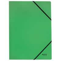 Leitz Recycle Card Folder with Elastic Bands 3908 A4 CO2 Compensated Green 100% Recycled Card