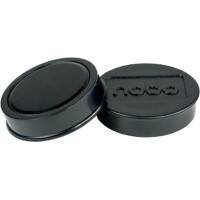 Nobo Whiteboard Magnets Black 1.5 kg Bearing Capacity 38 mm Pack of 10