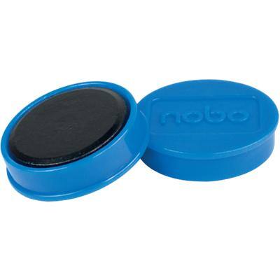 Nobo Whiteboard Magnets 1915299 32 mm Round Blue Pack of 10