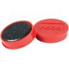 Nobo Whiteboard Magnets 1915300 32 mm Round Red Pack of 10