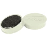 Nobo Whiteboard Magnets White 0.8 kg Bearing Capacity 32 mm Pack of 10