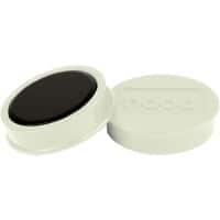Nobo Whiteboard Magnets 1915308 38 mm Round White Pack of 10