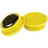 Nobo Whiteboard Magnets Yellow 0.3 kg bearing-capacity 24 mm Pack of 10