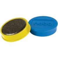Nobo Whiteboard Magnets Assorted 1.5 kg Bearing Capacity 38 mm Pack of 10