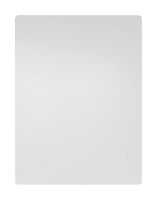 Nobo Frameless Whiteboard Wall Mounted Magnetic Lacquered Steel Single Sided 45 (W) x 60 (H) cm