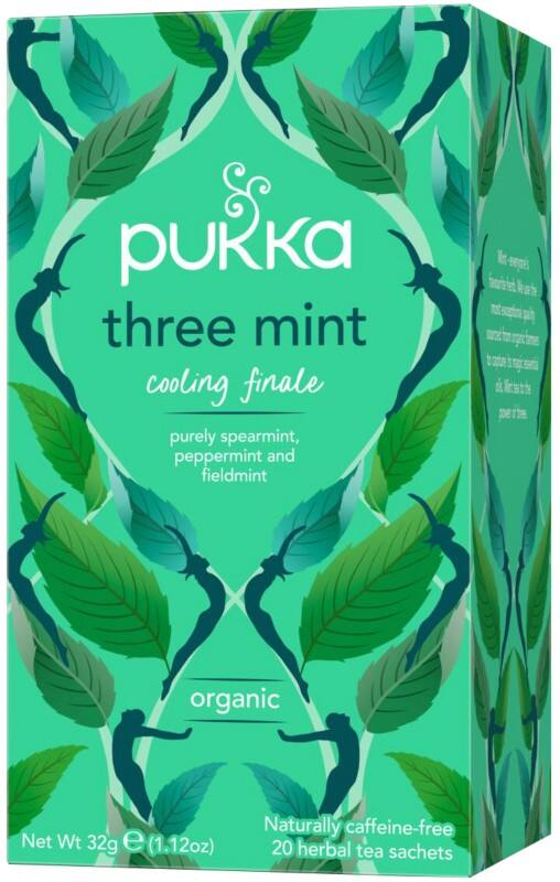 Pukka Caffeine-free Three Mint Tea Bags Pack of 20