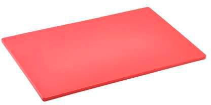 Genware Cutting Board Red R1812