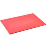 Genware Cutting Board Red R1812