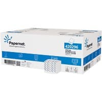 Papernet Luxury Toilet Paper 2 Ply 420296 Scent free 40 Rolls of 214 Sheets