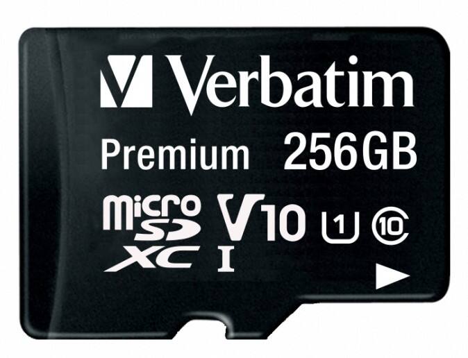 Verbatim Premium MicroSDXC Card 256 GB Class 10