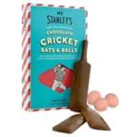 Mr Stanley's Milk Chocolate Cricket Balls & Bats 48 g